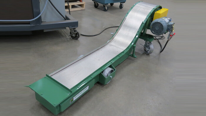 Magna-Vayor® – Magnetic Conveyor for Beltless Moving of Metal Chips, Scrap or Parts